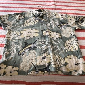 Guy Harvey Hawaiian shirt nwot